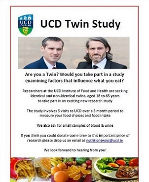 UCD TWIN STUDY\n